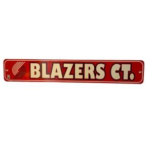 Portland Oregon Trail Blazers Court Sign